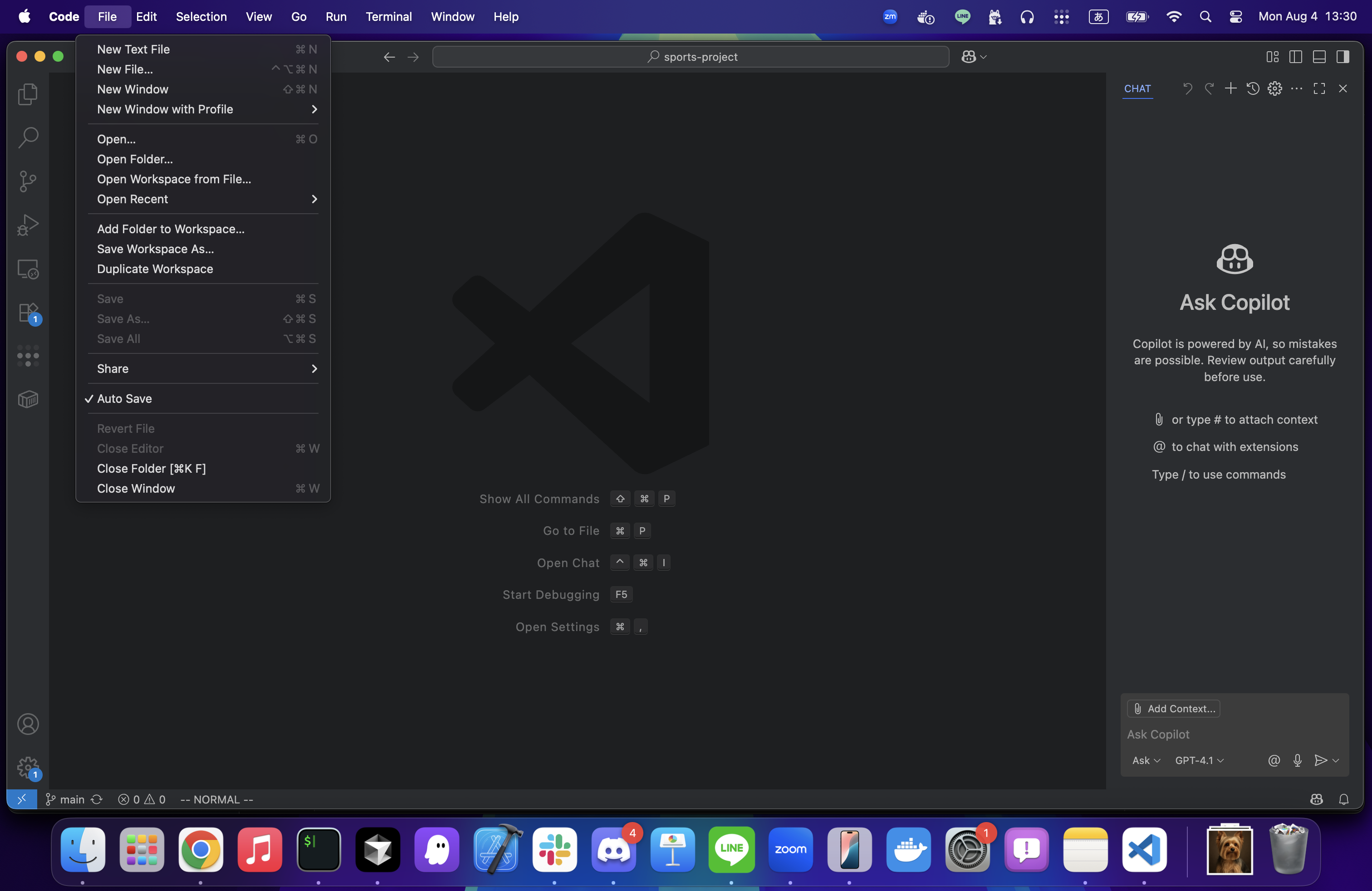 VSCode Open
